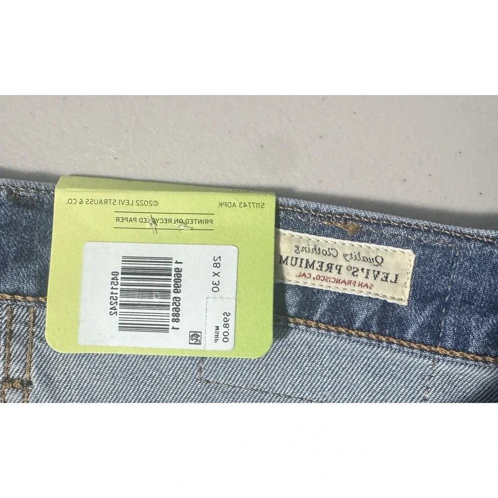 Levi's 511 Mens 28X30 Denim Jeans Slim Stretch Flex Eco Performance Casual